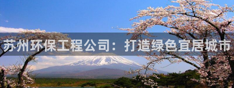 谁知道彩名堂网站是多少：苏州环保工程