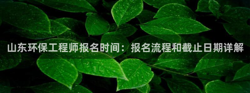 彩名堂移动客户端是什么：山东环保工程