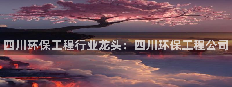 老版彩名堂：四川环保工程行业龙头：四