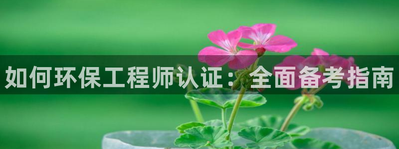 彩名堂在线下载：如何环保工程师认证：