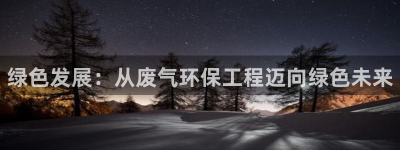 彩名堂手机客户端怎么进不去了：绿色发展：从废气环保工程迈向绿