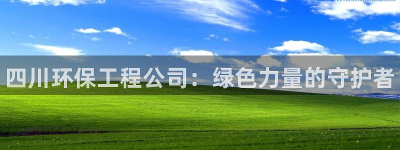 老版本彩名堂计划软件：四川环保工程公